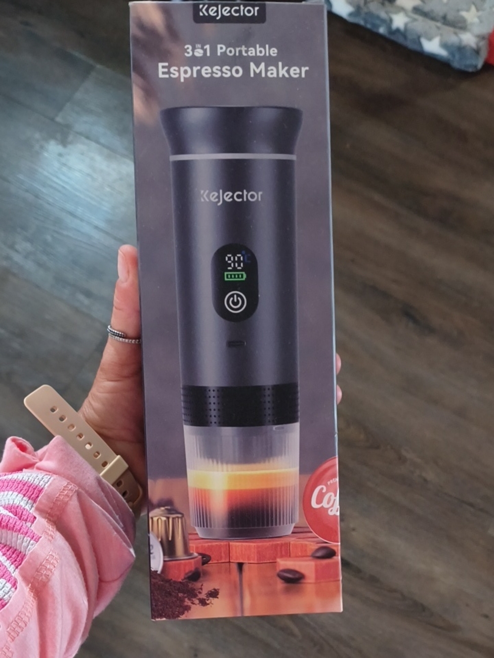 Portable Espresso Maker - Black